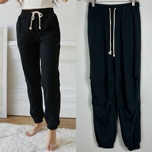 Urban Outfitters Black Joggers Womens Size Small Loungewear Out From Under Pants